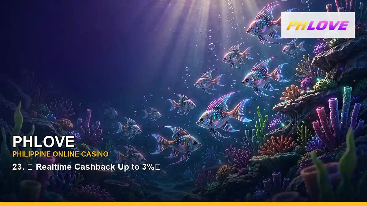 PHLOVE fish school casino fishing games highlighting mobile-friendly casino play