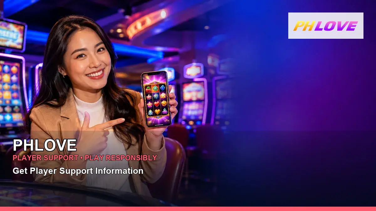 PHLOVE play mobile casino games featuring an adult Filipina casino host with a immersive composition